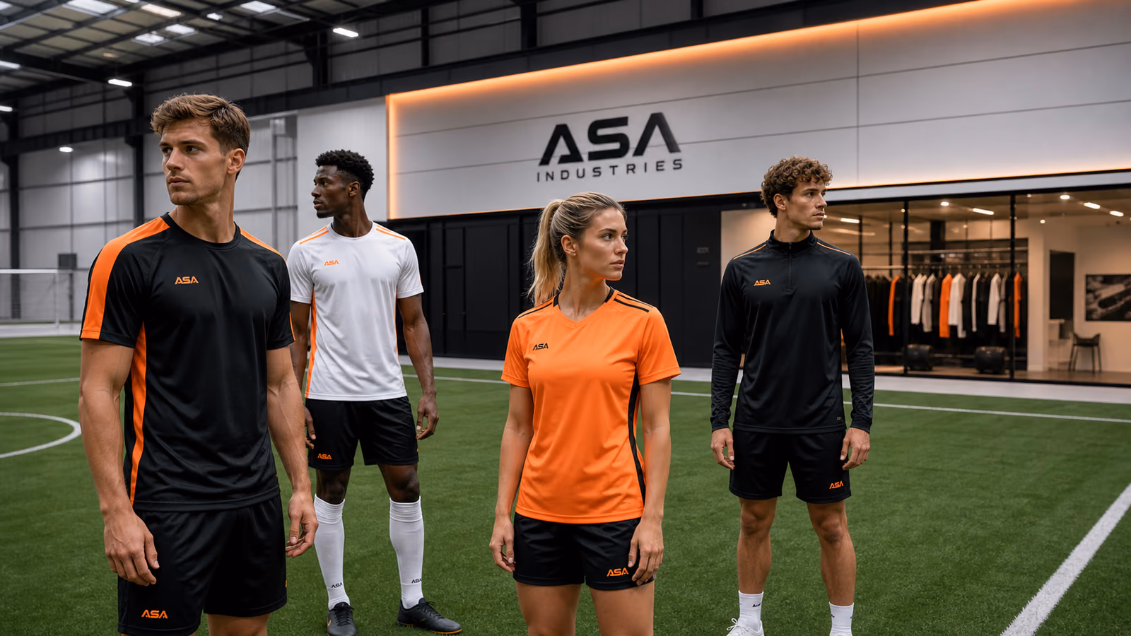 ASA Industries custom performance sportswear category
