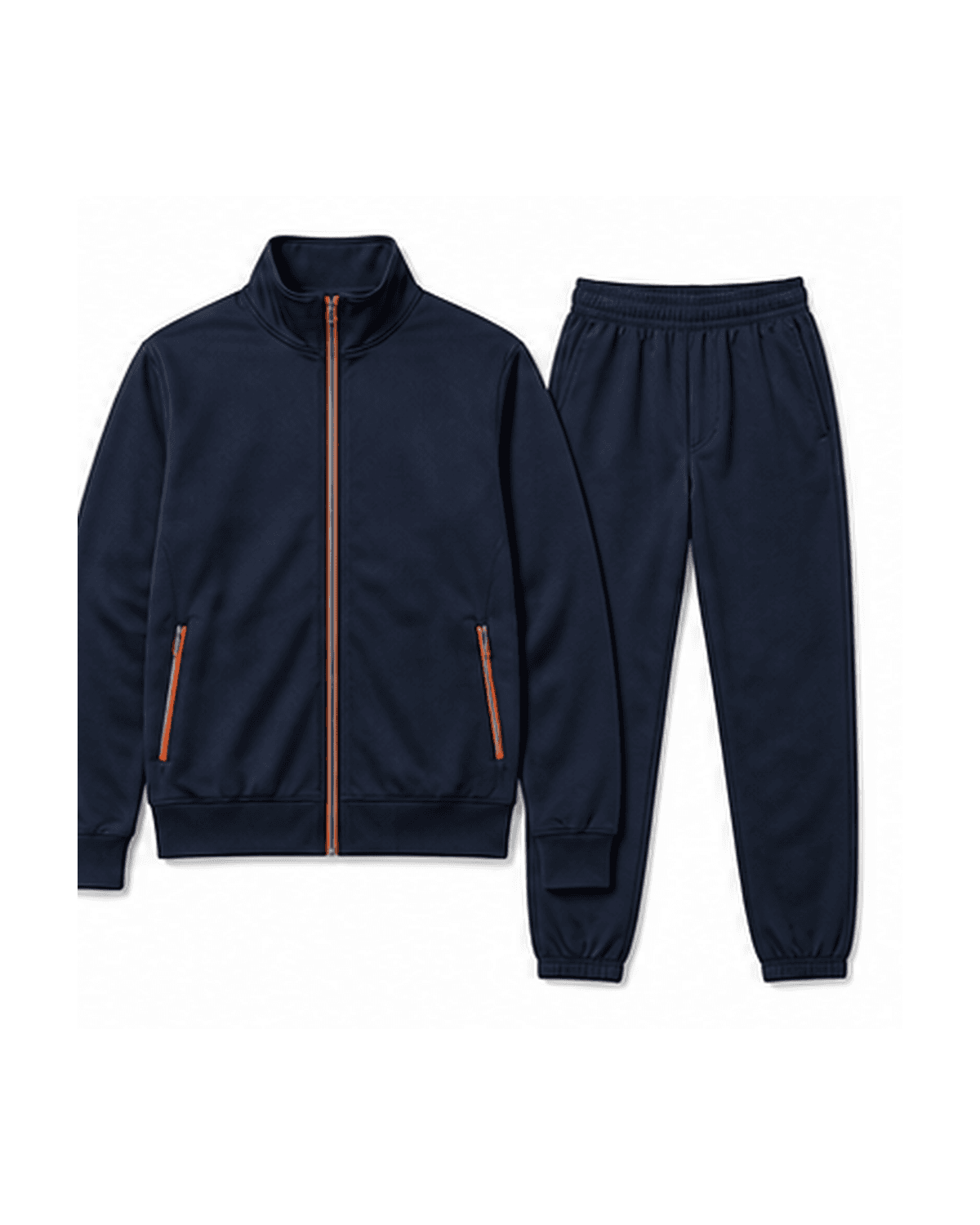 Full-Zip Casual Tracksuit